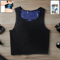 Men’s Sweat Shaper Tank Top – Slim Fit Neoprene for Posture & Sweat