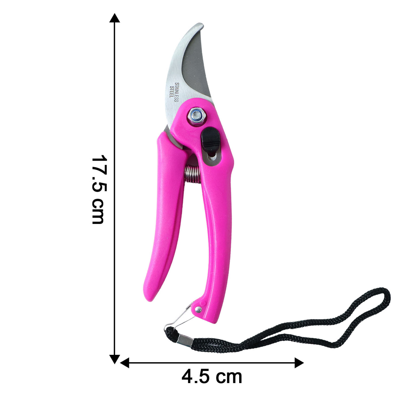Garden Scissors & Pruner | Stainless Steel Gardening Shears with Soft Grip Handle, Sharp Cutting Blades for Pruning Plants, Flowers, Herbs, Stems & Small Branches, Gardening Tool for Home & Garden - Multicolor - Image 6