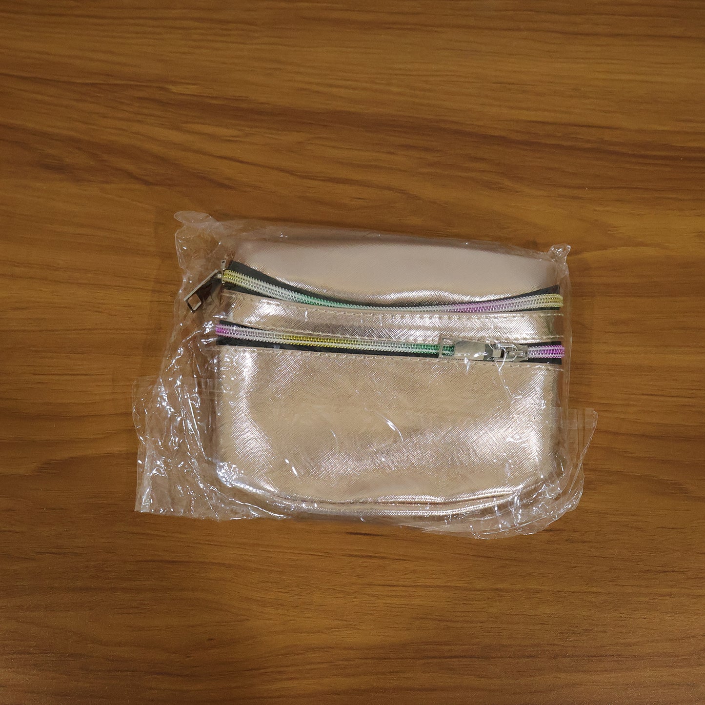 Waist bag worn outdoors