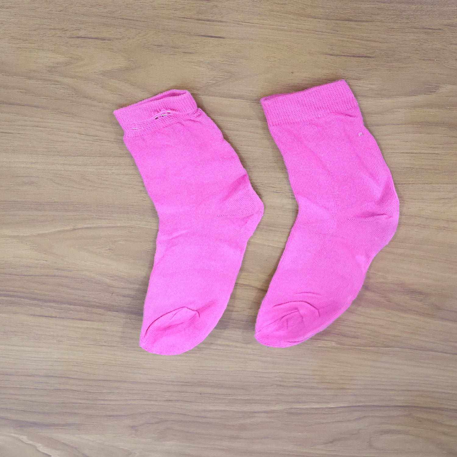 Soft Cotton Pink Socks for Women (1 Set)