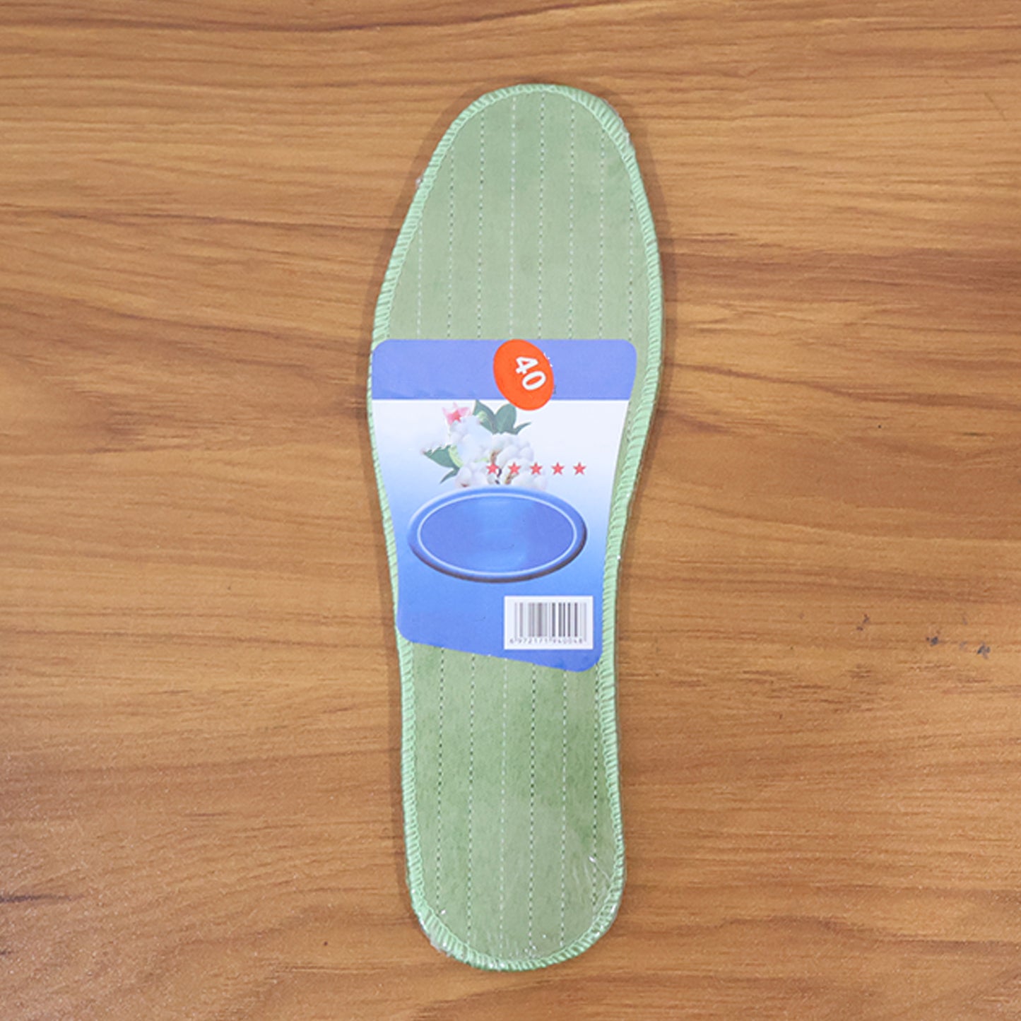 Comfort-fit shoe insole pair 40