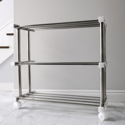 Supermom Stainless Steel Multipurpose Shoe & Storage Rack - (1 pc)