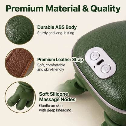 Display of long rechargeable kneading neck.