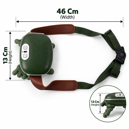 Design details of long rechargeable kneading neck.