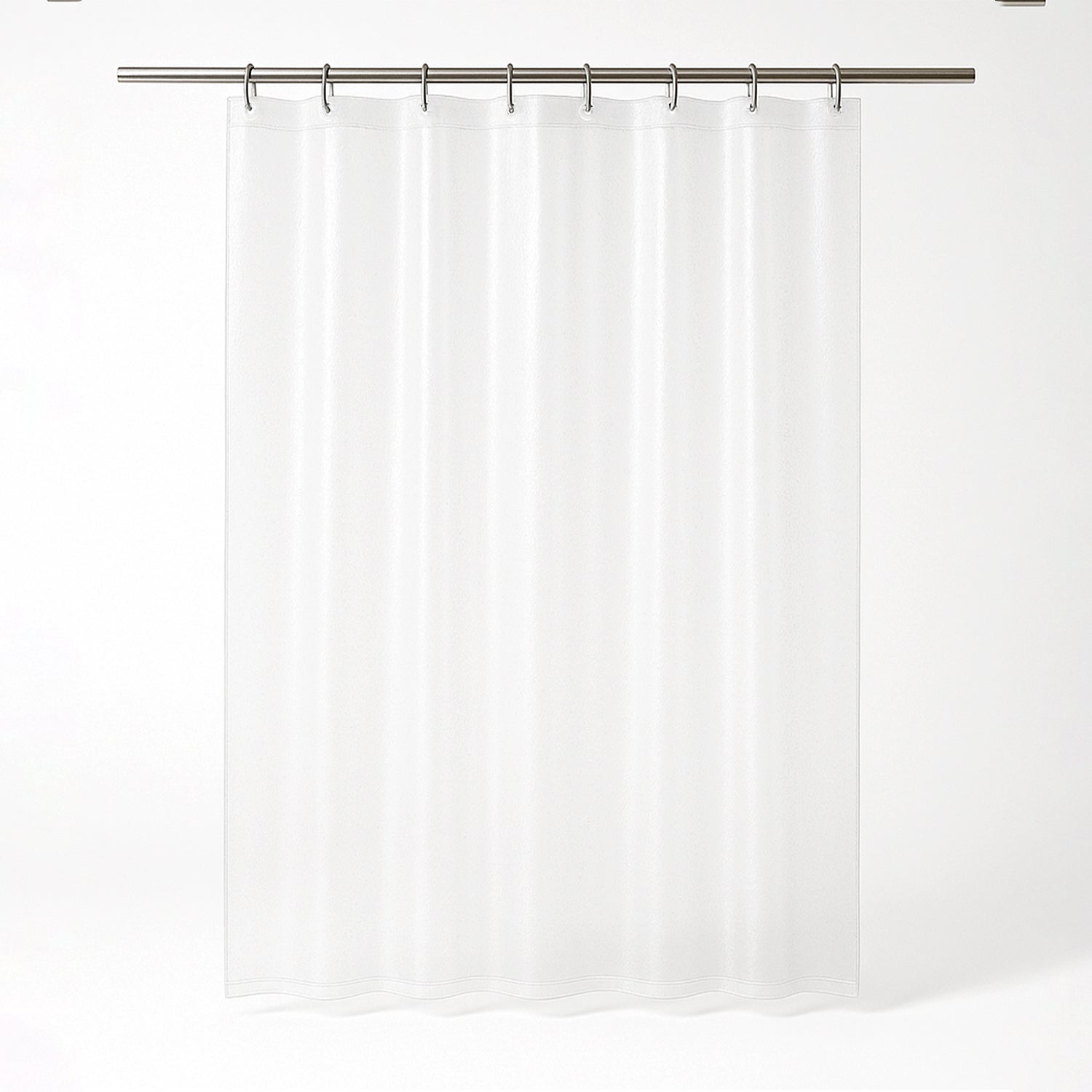 Transparent Waterproof Shower Curtain 75x52 Inch