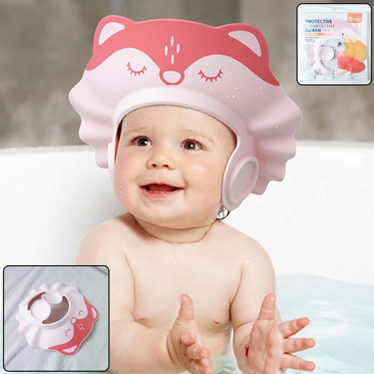 Cute cartoon baby shower cap