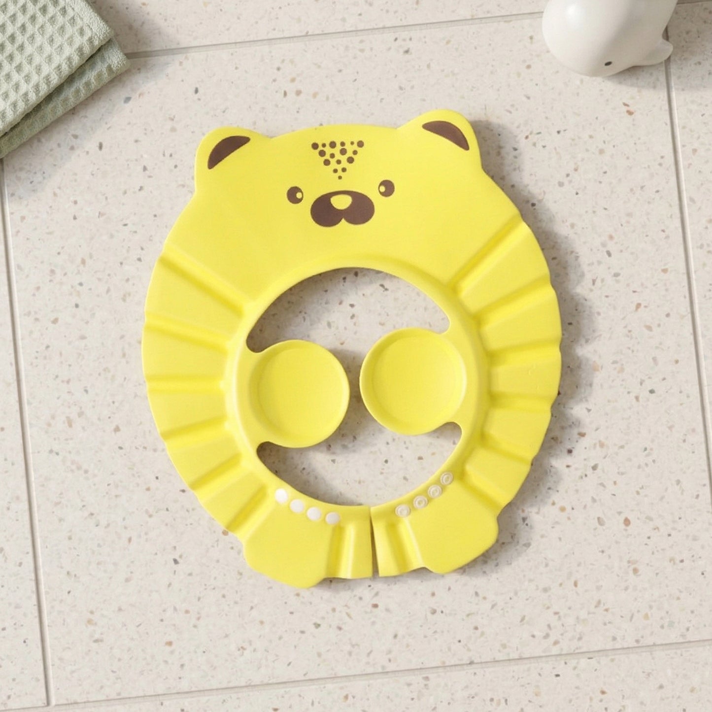 baby bath hair protection hat