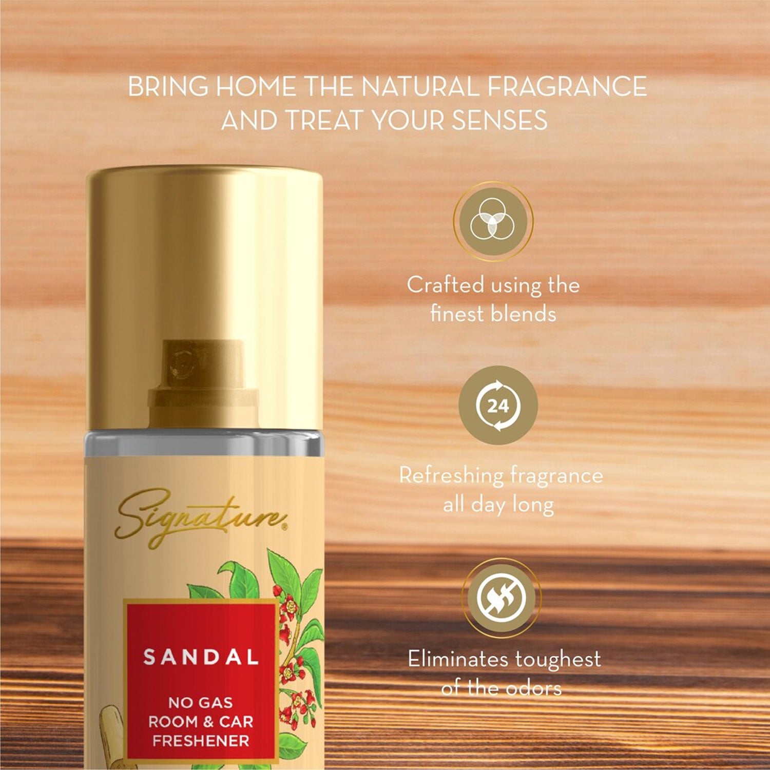 long lasting sandal scent spray