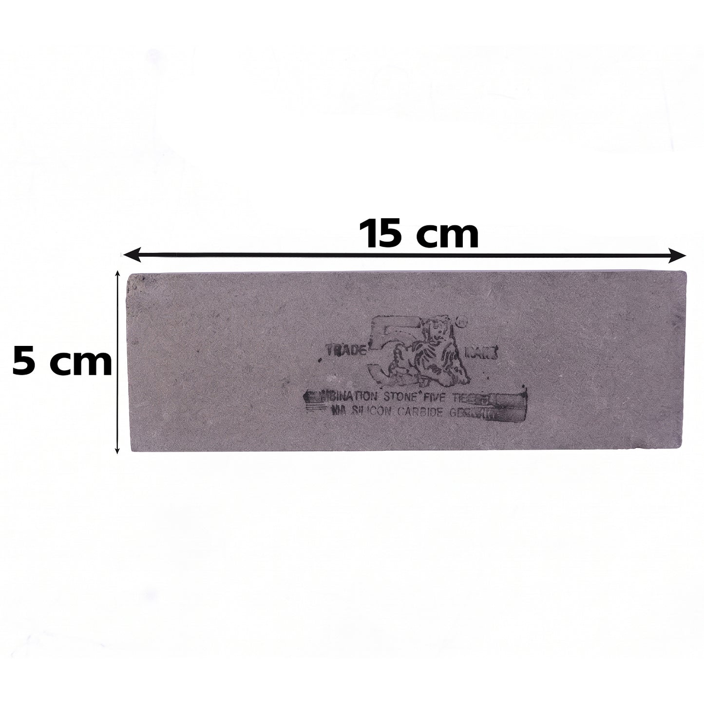 Manual knife sharpening stone for a keen cutting edge