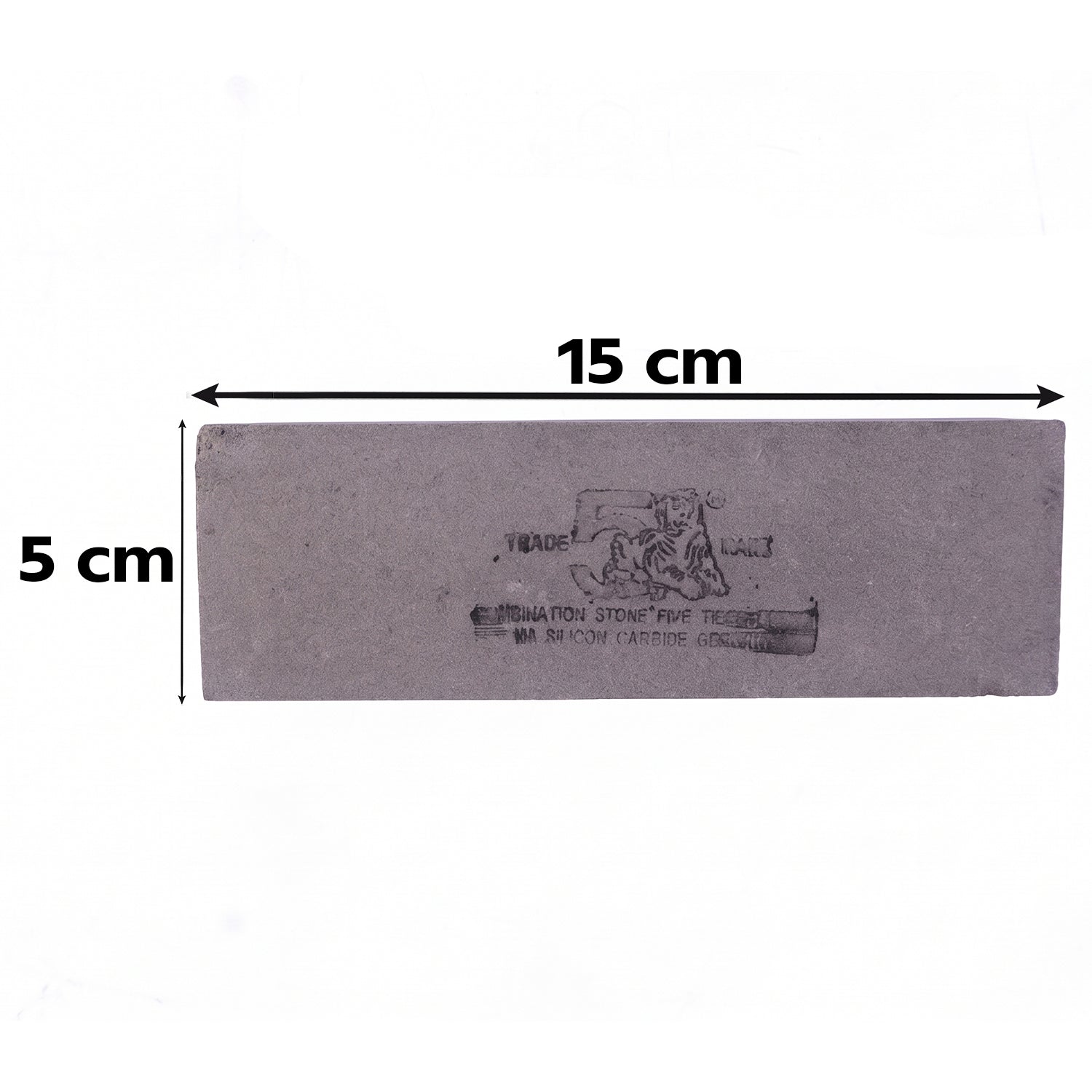 Manual knife sharpening stone for a keen cutting edge
