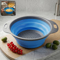 Silicone Collapsible Strainer – Space-Saving Kitchen Tool for Easy Draining