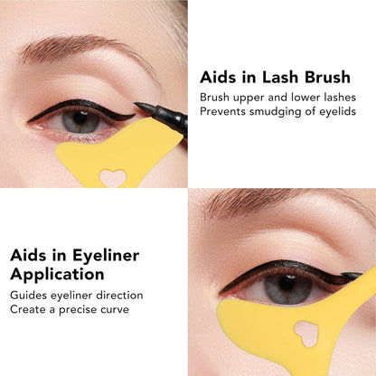 Eyeliner & Mascara Guard Stencil - (1 Pc)