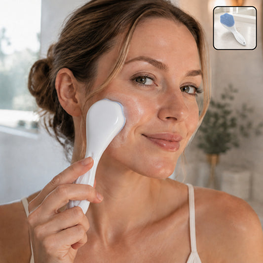 Silicone Face Scrubber – Gentle Exfoliation & Cleansing | AuriGlam