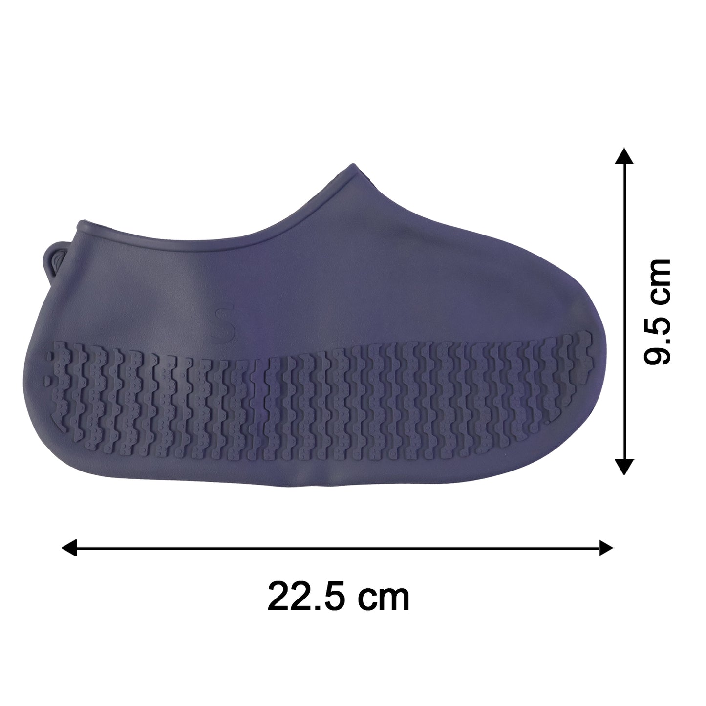 Size guide for waterproof silicone rain shoe covers