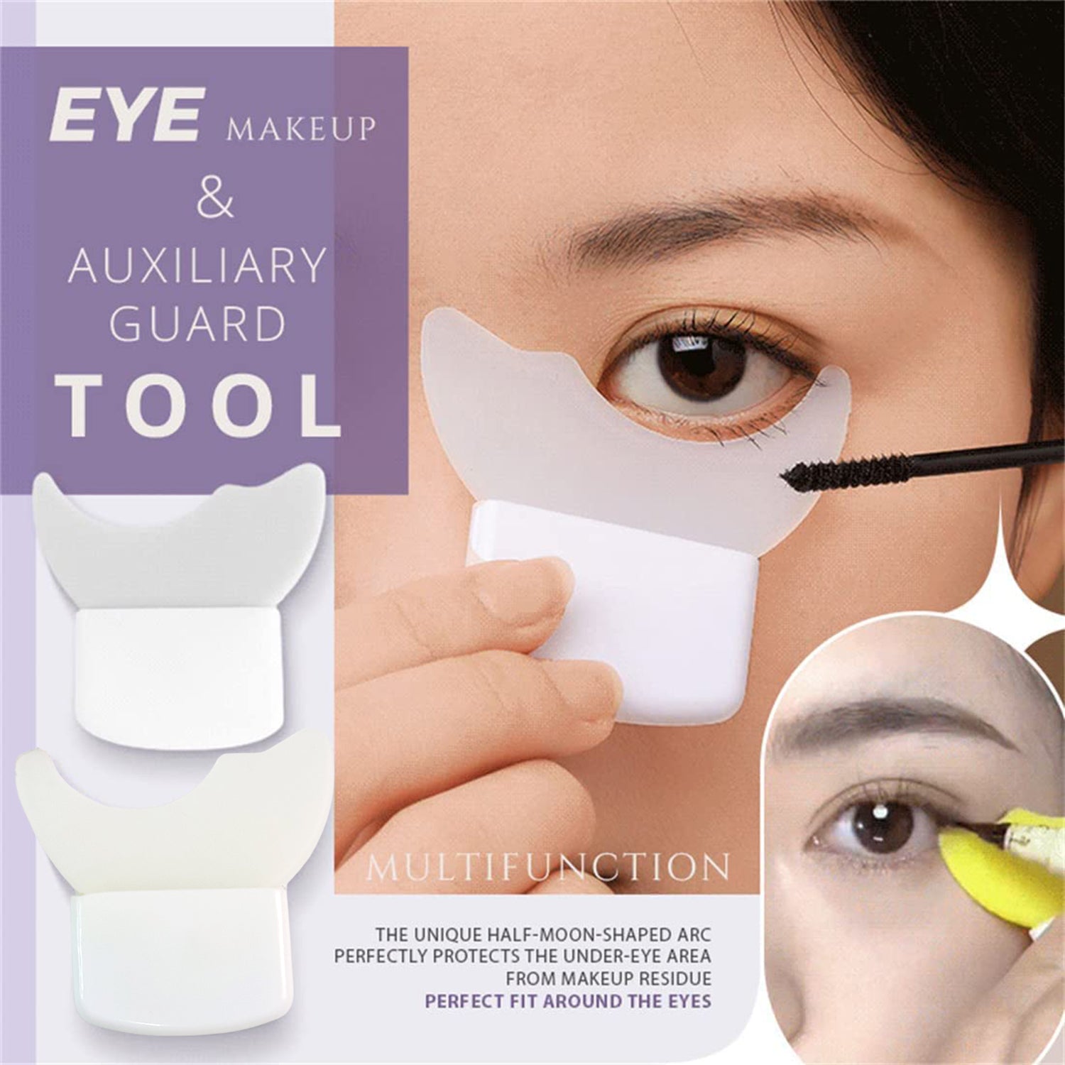 Mascara Shield & Eyeliner Guard - (1 Pc)