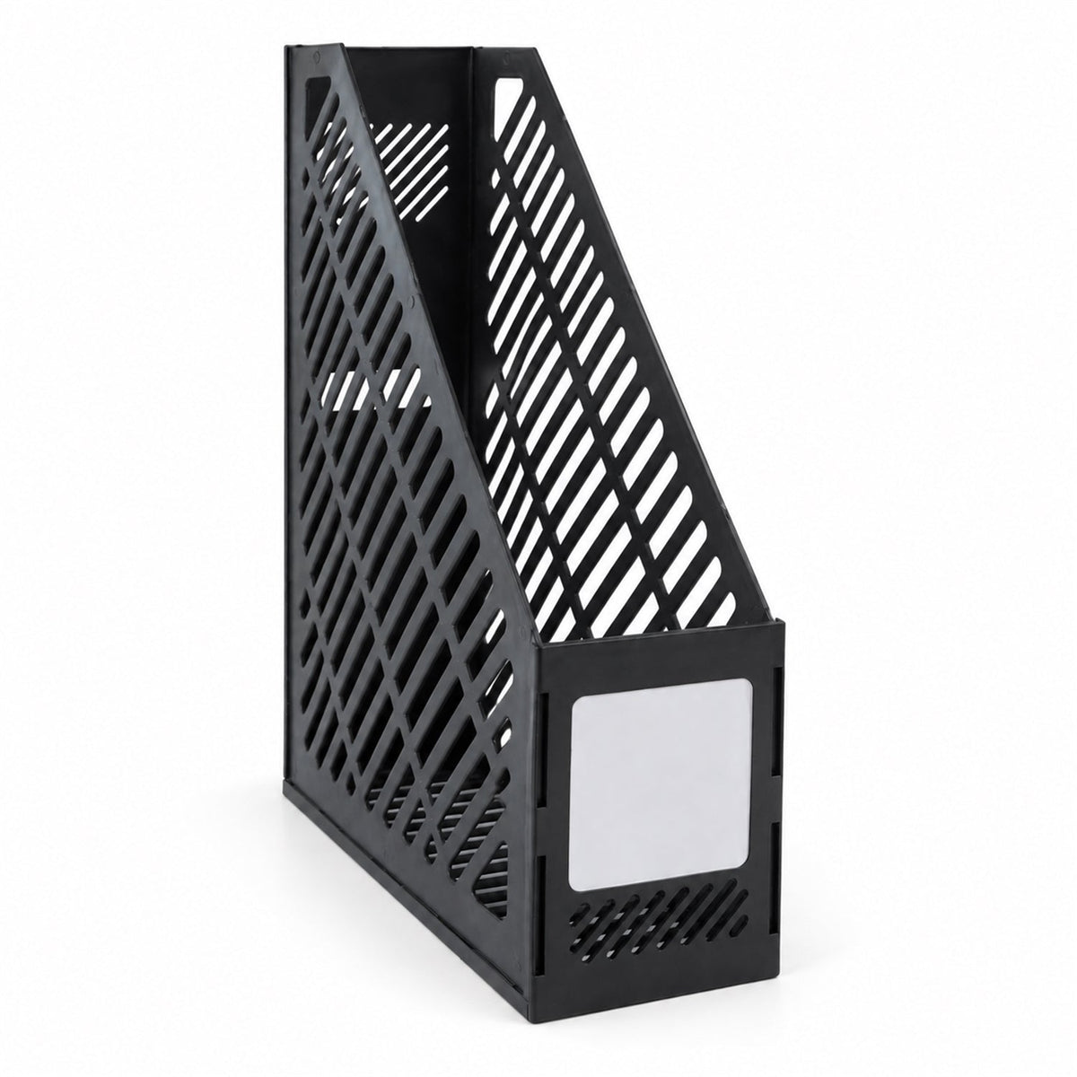 single compartment plastic desk document stand file organizer