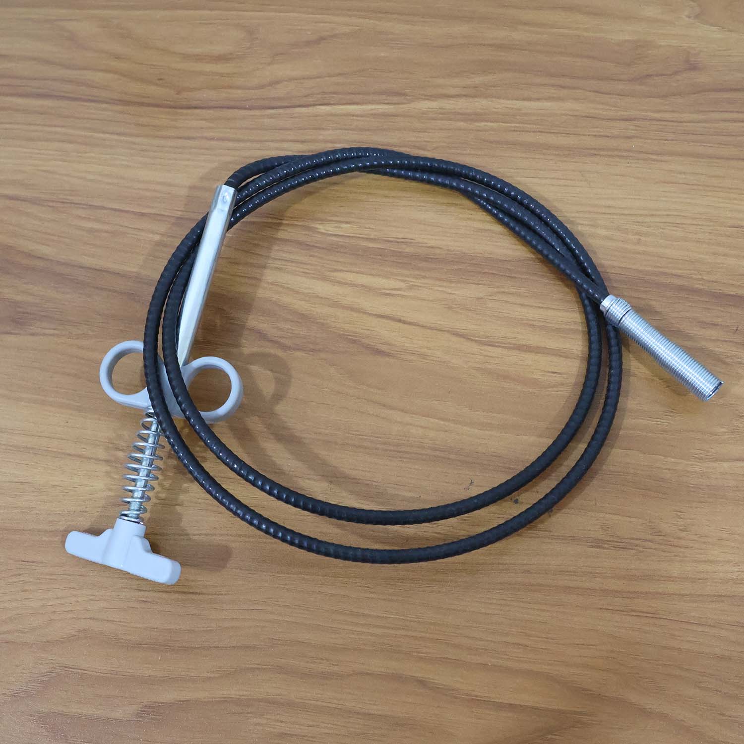 Flexible Spring Drain Cleaning Tool with Hand Grip (1 Pc / 156 Cm)