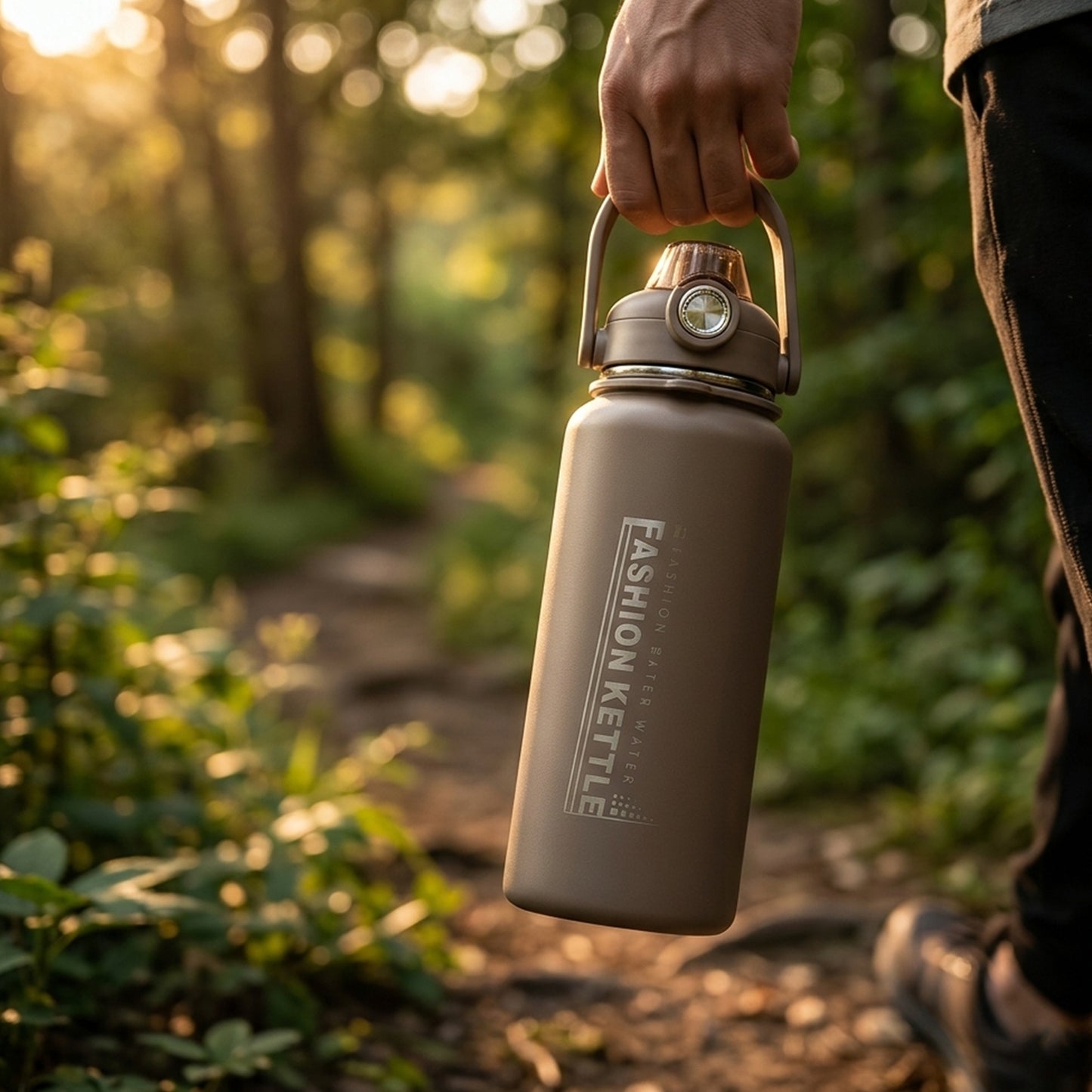 Sipper water bottle for gym and sports use