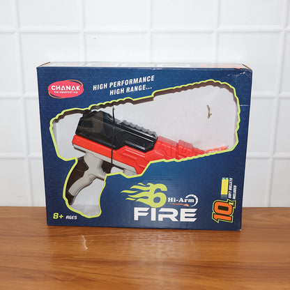 Aditi 6-Dart Slam-Fire Toy Gun for Kids with Rotating Drum & Long-Range Shooting Power