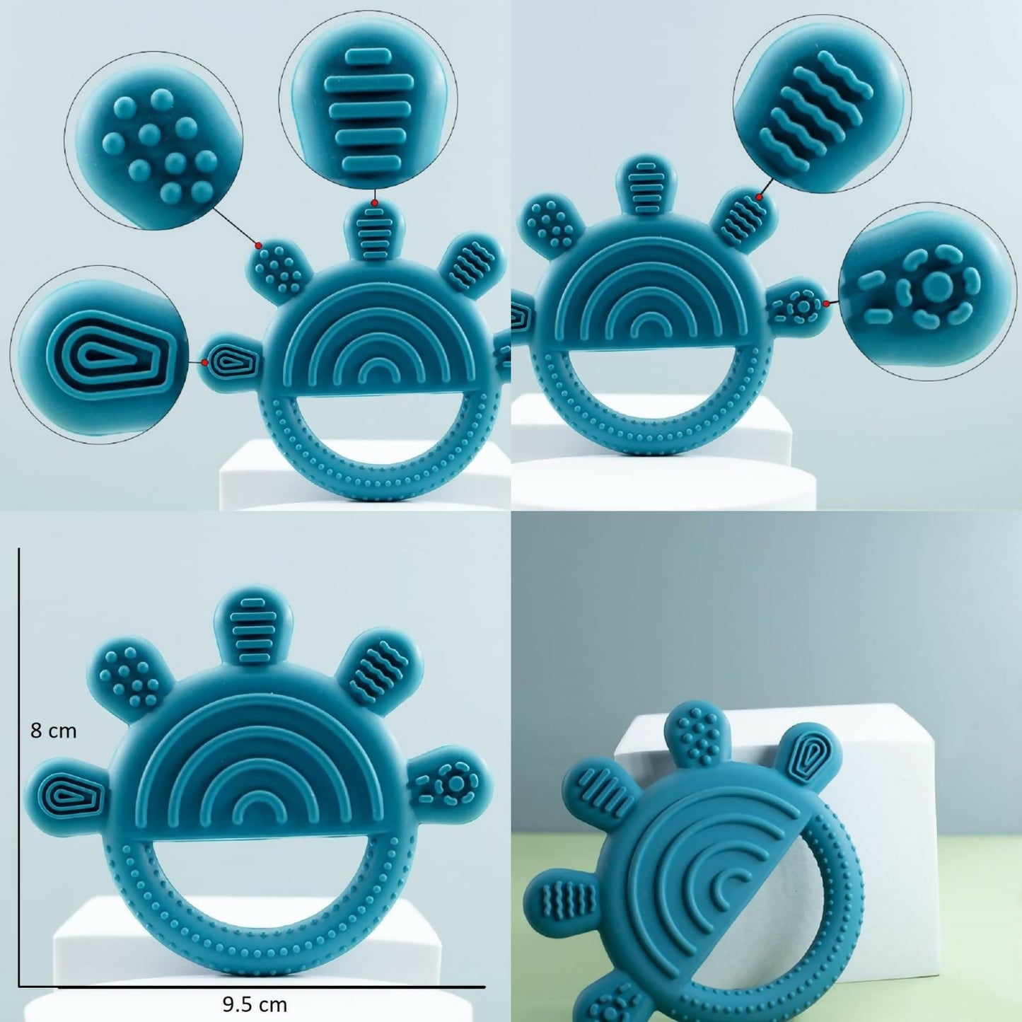 Baby Hand shaped silicone baby Teether