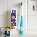 Kids Toothbrush with Cartoon Sketchboard Toy – Soft Bristles & Fun Design