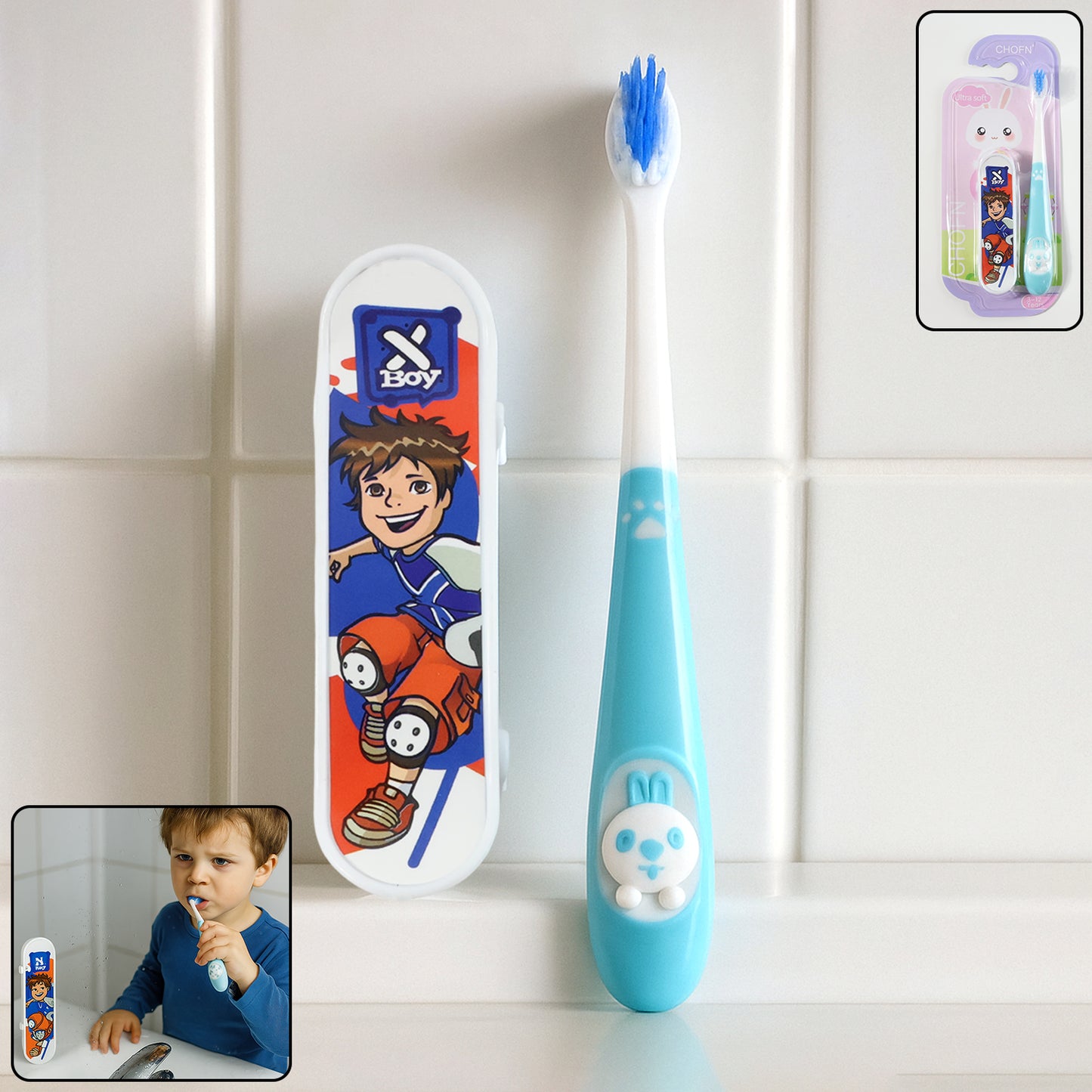 fun toothbrush set for children