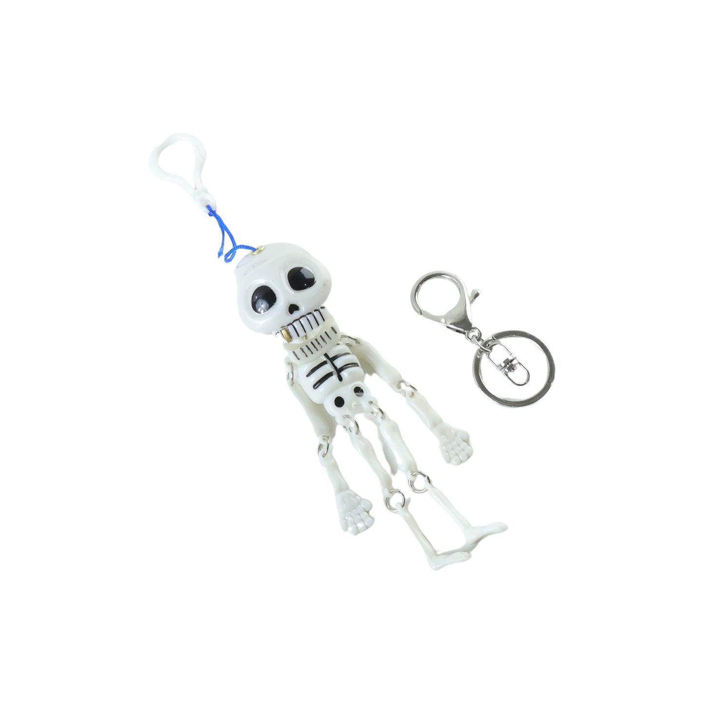 cartoon skeleton keyring