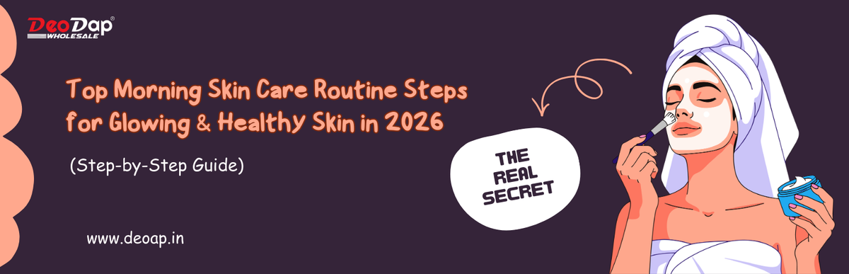 Top Morning Skin Care Routine Steps for Glowing & Healthy Skin in 2026 (Step-by-Step Guide)