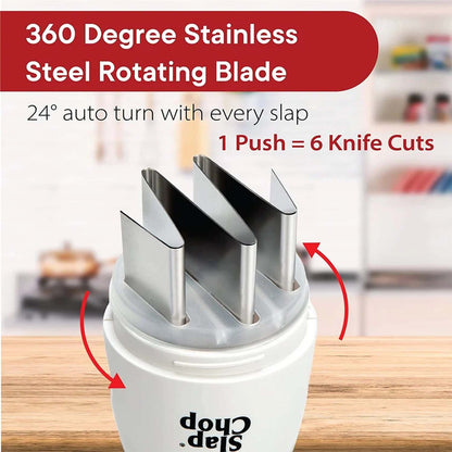 Slap Chop Hand Press Vegetable & Fruit Chopper (1 Pc)