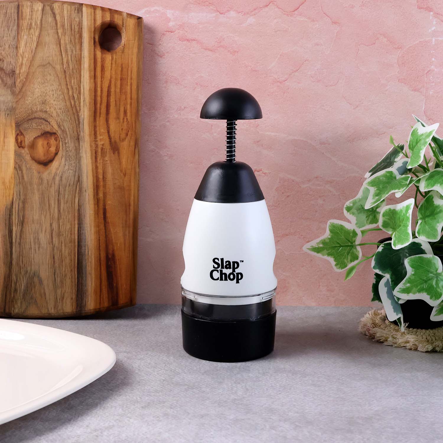 Slap Chop Hand Press Vegetable & Fruit Chopper (1 Pc)