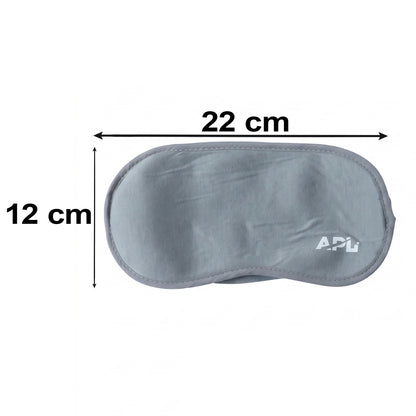 Soft Sleeping Eye Mask for Travel Home and Night Rest Mix Design (1 Pc)