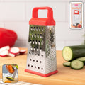 Stainless Steel Grater 5-in-1 – Comfort & Versatility