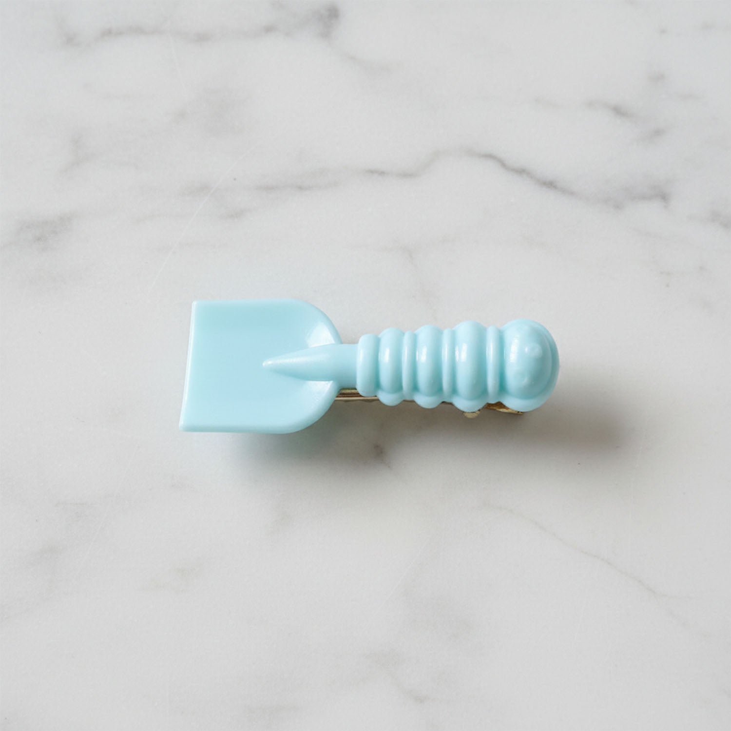 Cute Mini Spade & Leaf Shape Hair Clip Set (2 Pc)