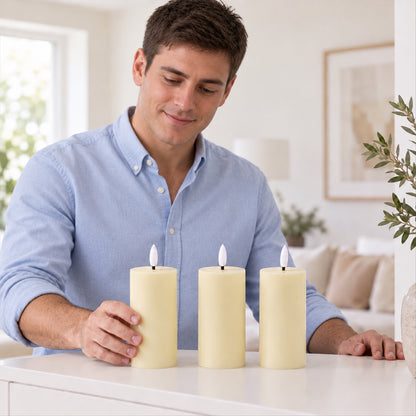 LED candle smooth detail