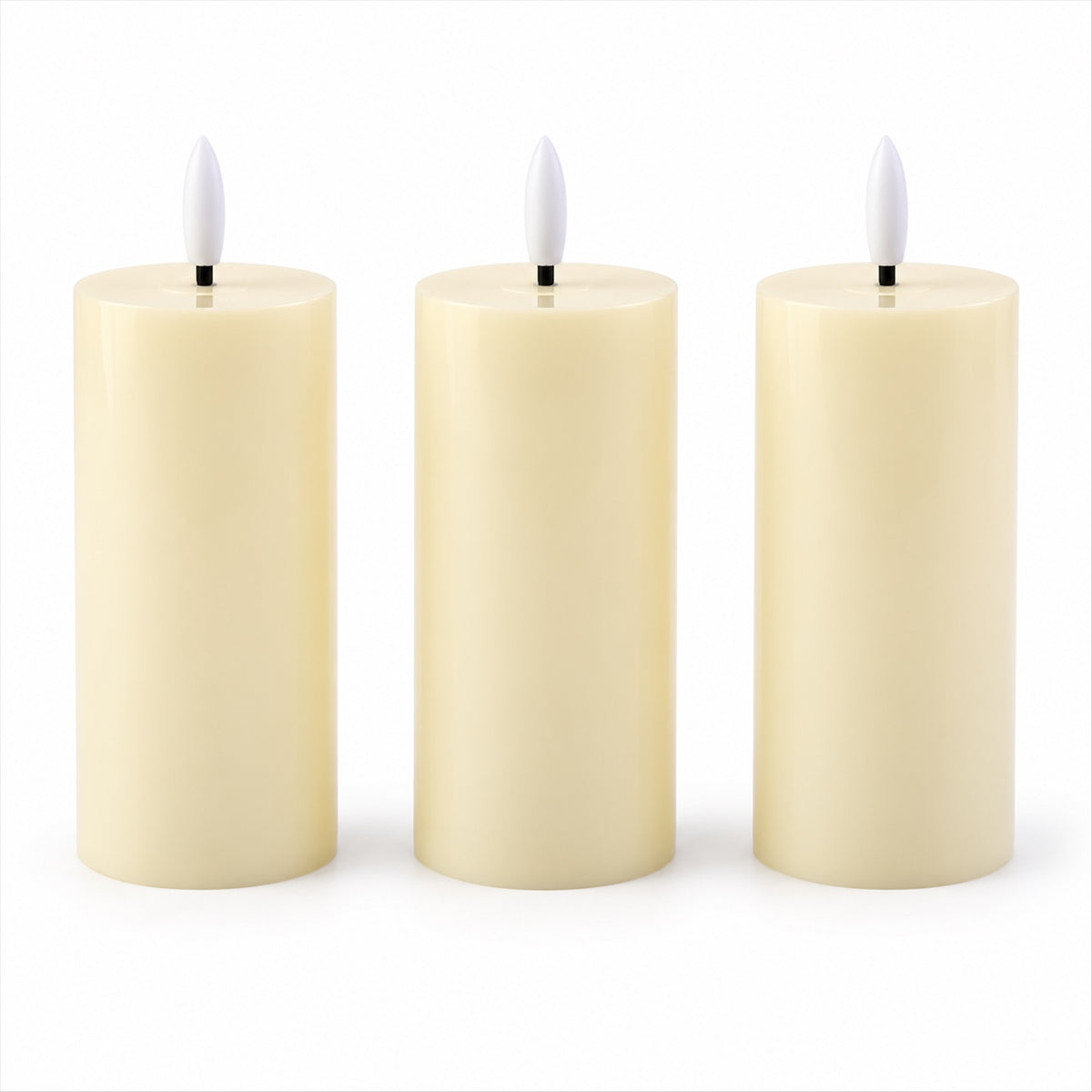 LED candle glow view