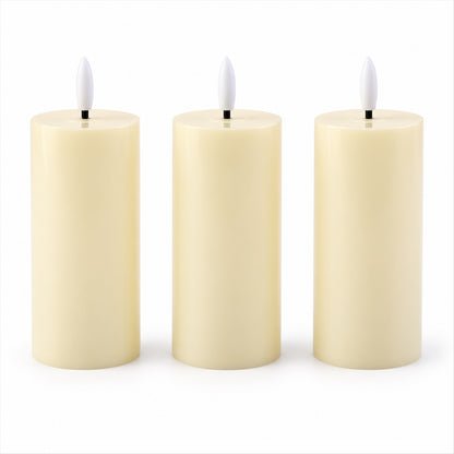 LED candle glow view