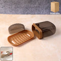Soap Box with Ventilated Drain Tray – Keeps Soap Dry & Fresh