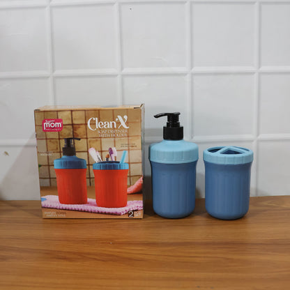 Multipurpose Soap Dispenser with Utility Holder (1 Set)
