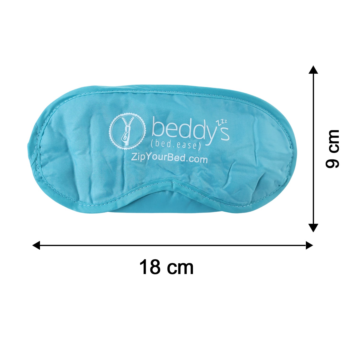 Soft Sleep Eye Mask Light Blocking Padded Eye Cover with Elastic Strap (1 Pc)