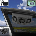 Solar Powered Car Window Ventilation Fan – Triple Fan Cooling System