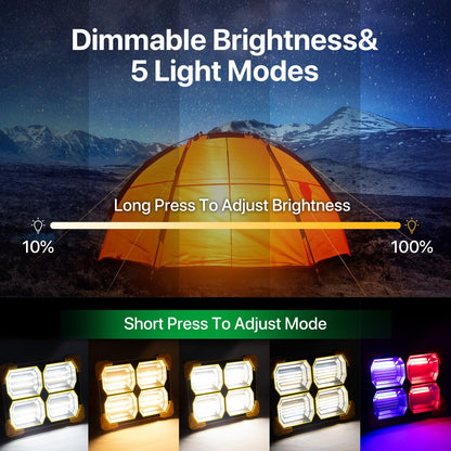 DeoDap High Power Solar LED Flood Light - lifestyle