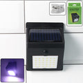 Solar Powered LED Wall Light – Motion Sensor Outdoor Security Lamp
