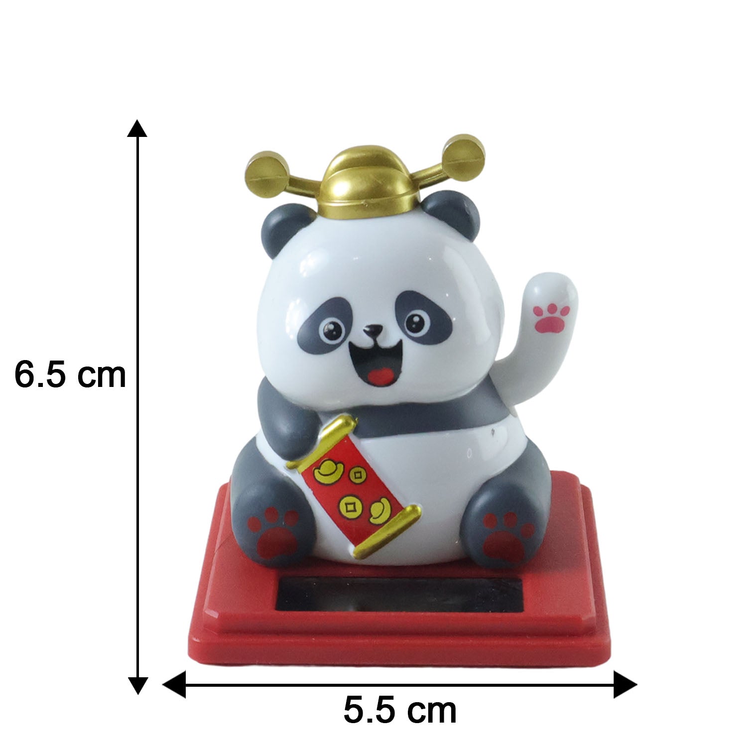 Eco friendly desk panda showpiece