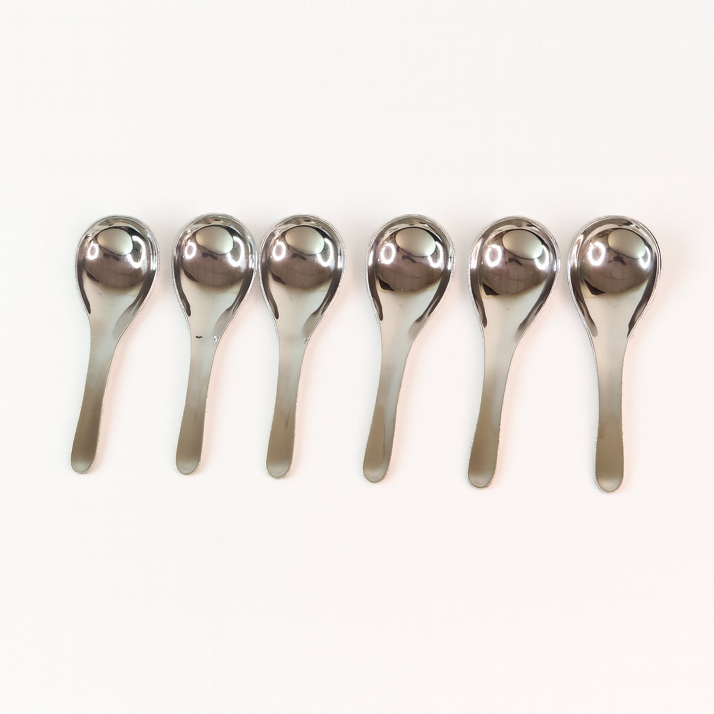 Apex Premium Stainless Steel Soup Spoon Set – 6 Pieces