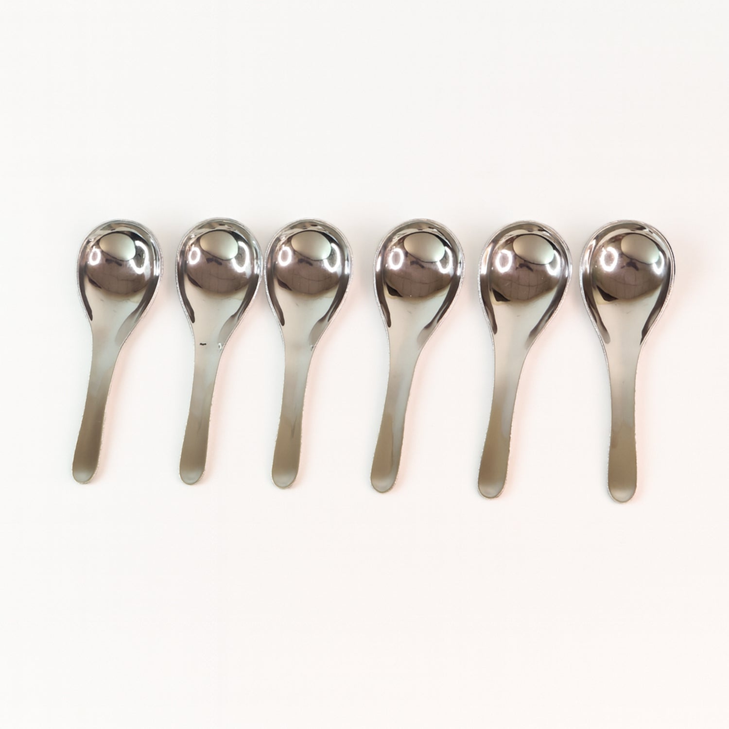 Apex Premium Stainless Steel Soup Spoon Set – 6 Pieces