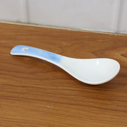 Premium Ceramic Serving Spoon (14 cm, 1 Pc)
