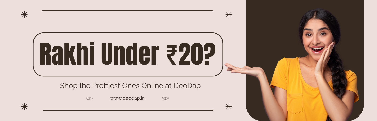 Rakhi Under ₹20? Shop the Prettiest Ones Online at DeoDap