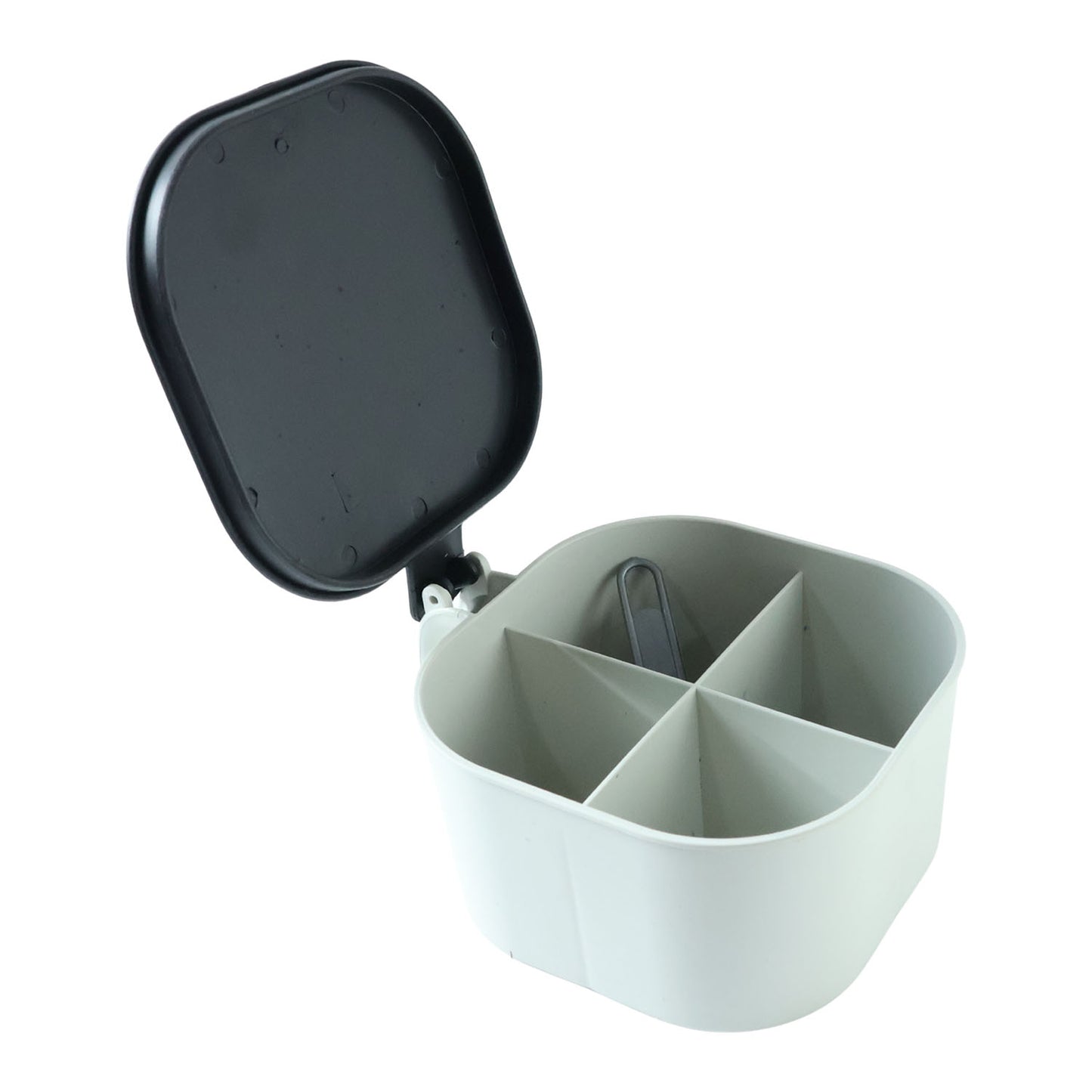 Fancy 4-Section Masala Box for Kitchen Storage (Spice Container)