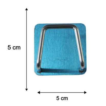 Size guide illustration for metal wall hook