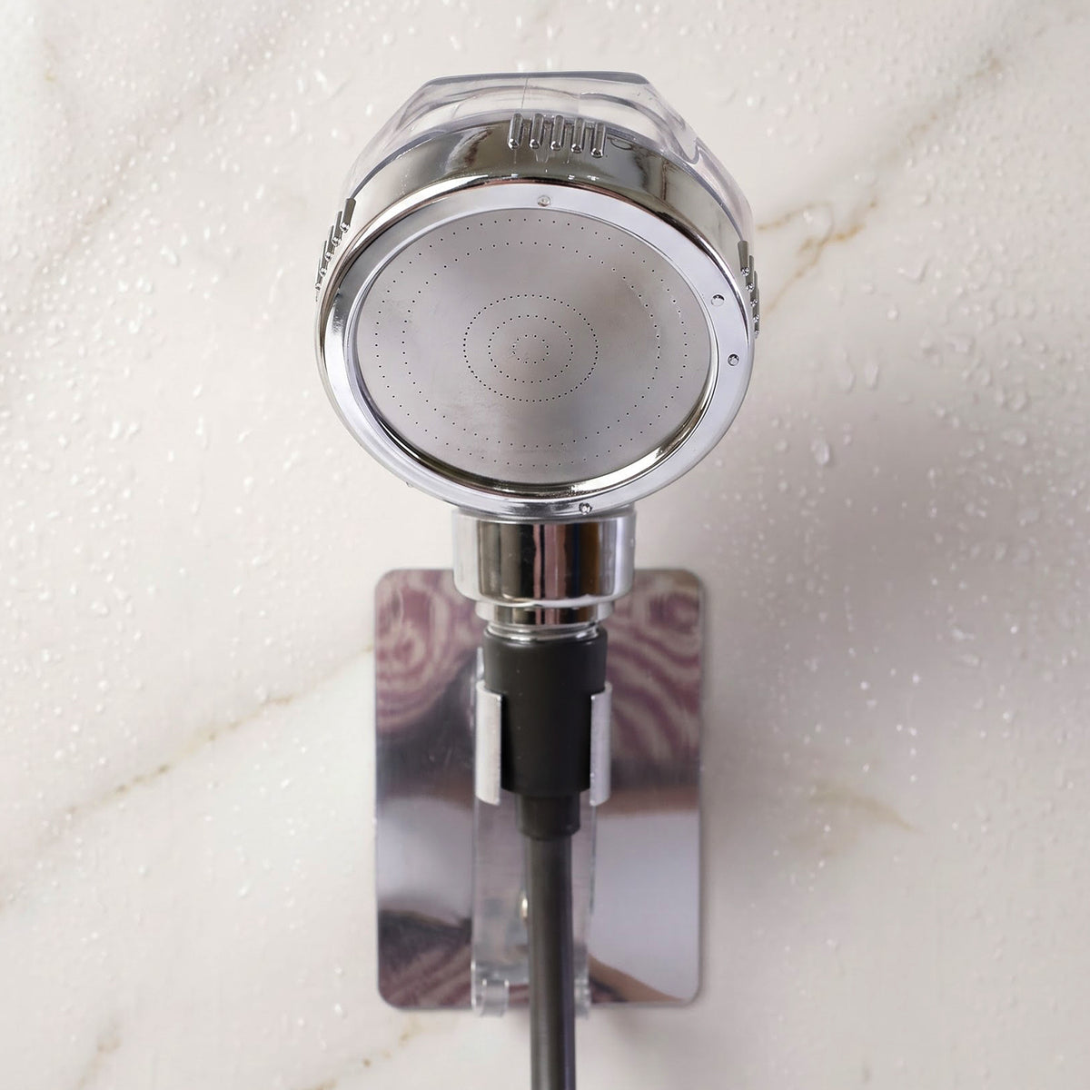 High Pressure Handheld Shower Head Spray with Flexible Hose for Bathroom (1 Pc)